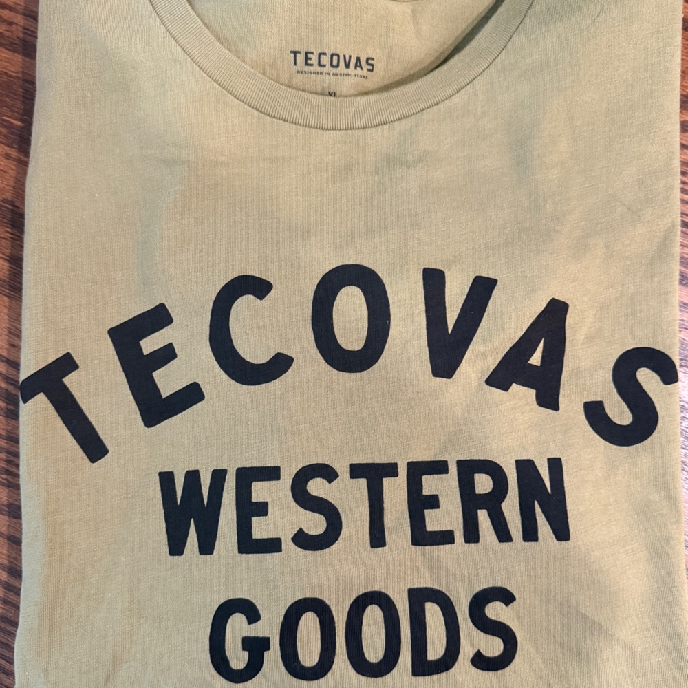 Tecovas Tan Crew Neck T-Shirt